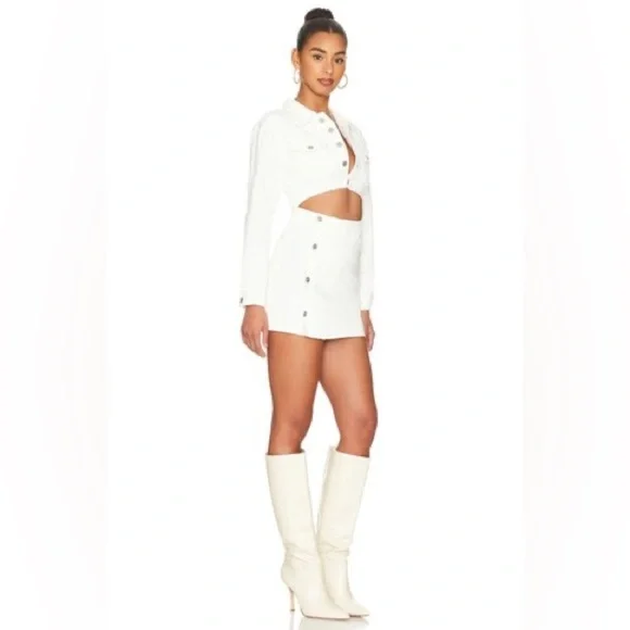 Superdown mika button front dress size XS BNWT - Picture 2 of 8